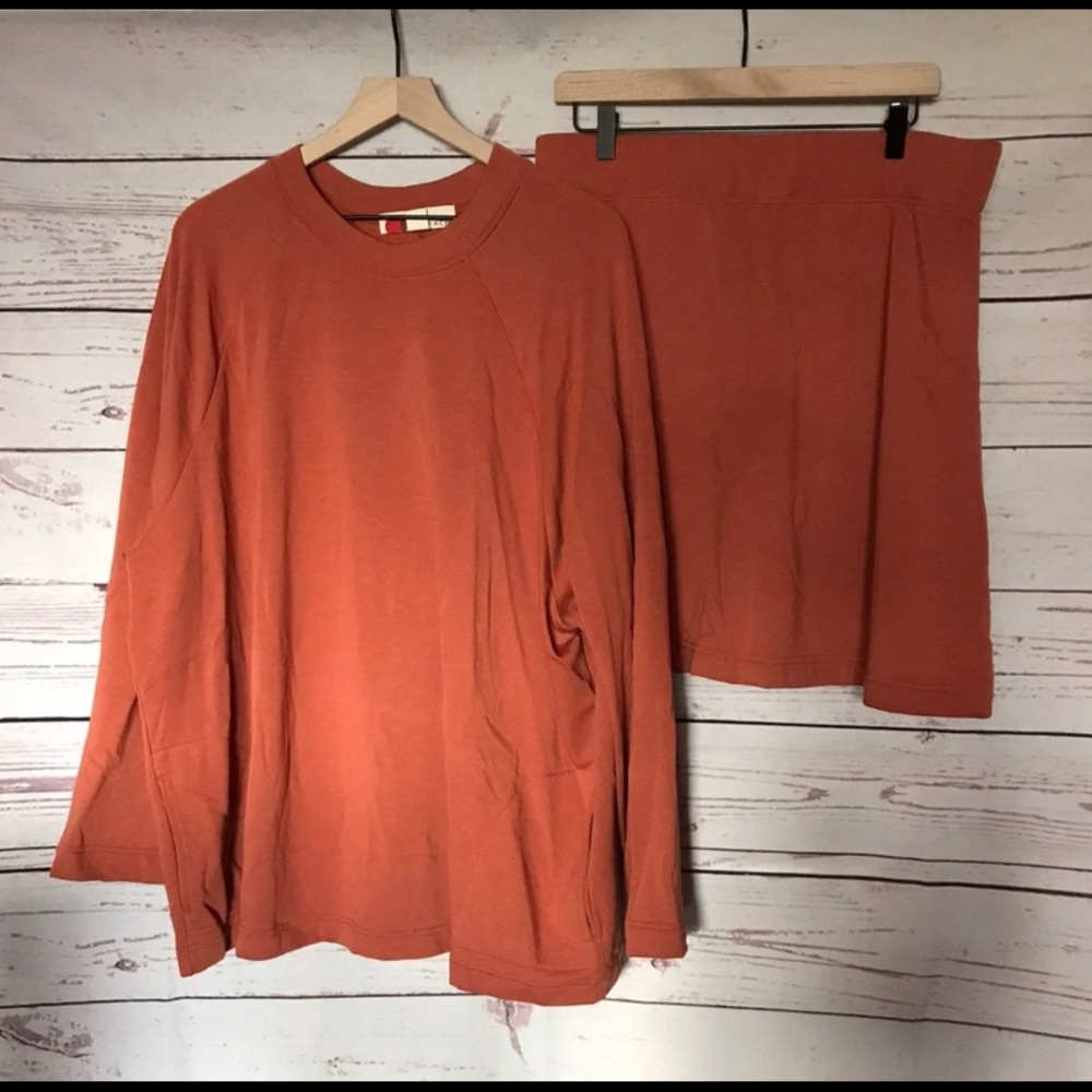 Free people beach Alexis skirt set